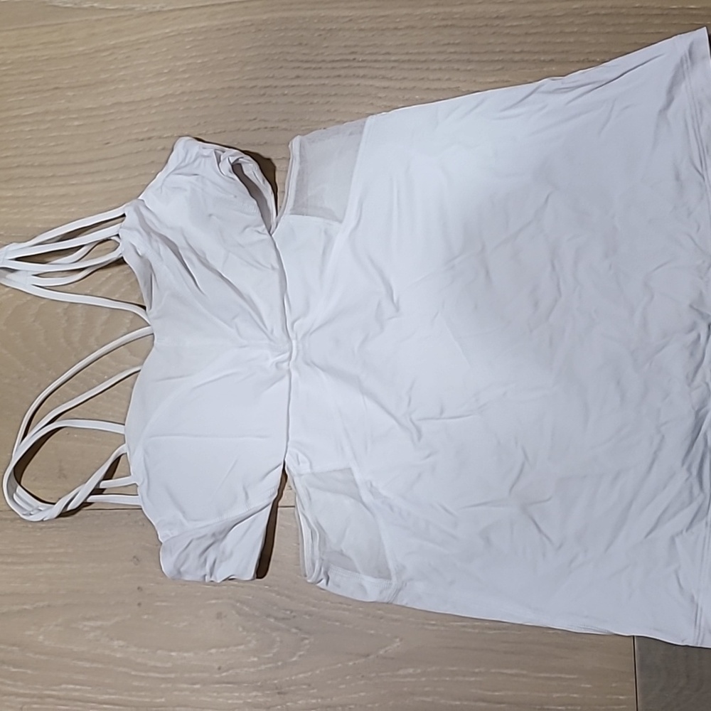 Lululemon white tank size 6